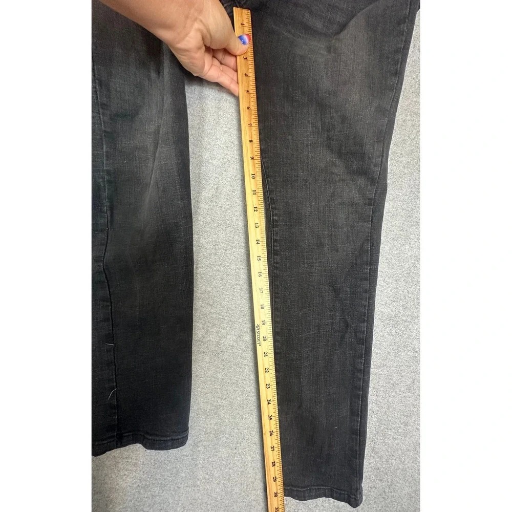 Banana Republic Travel Jean Mens 36x32 Black Slim Fit Stretch Denim
